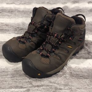 KEEN Men's Dark Brown Utility Boots Size 10D